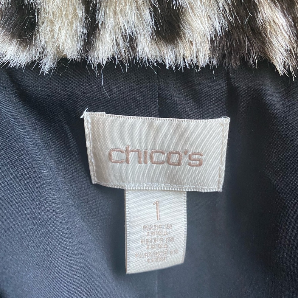 Faux Fur Leopard Jacket
